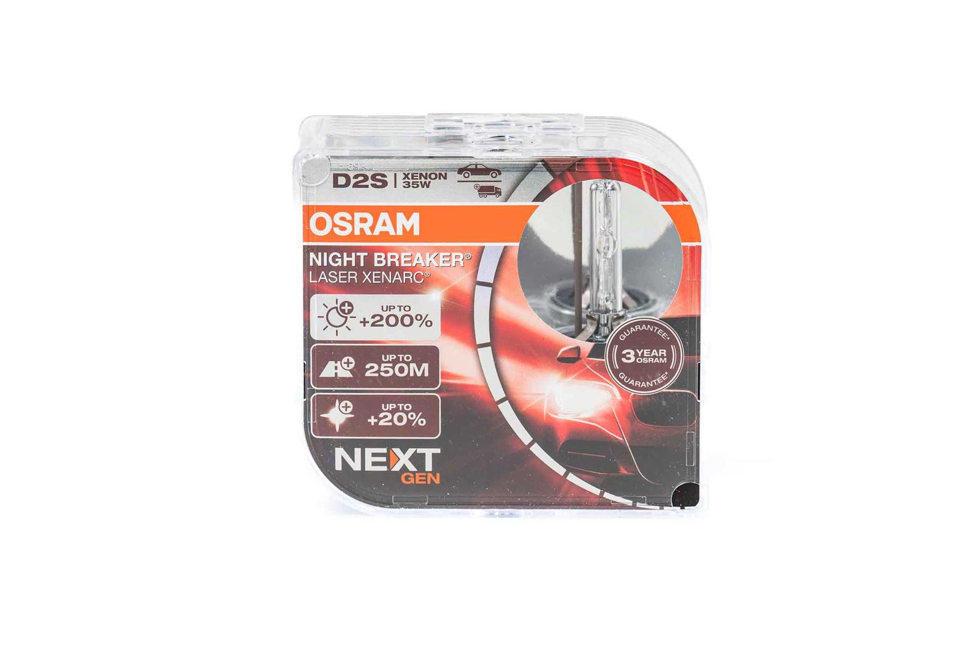 D2S Osram 66240CBN Cool Blue Intense Next Gen HID Xenon Bulbs (2