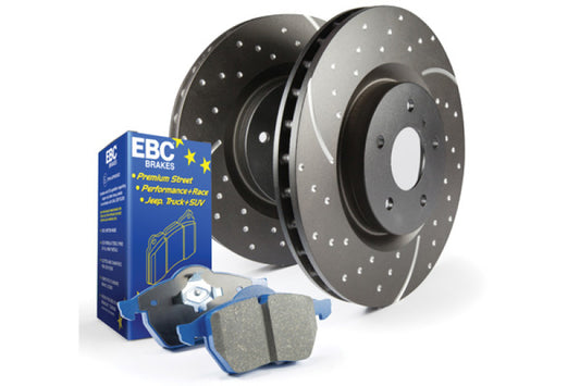 EBC Front Bluestuff Pads and GD Rotors 2015-2021 Subaru WRX