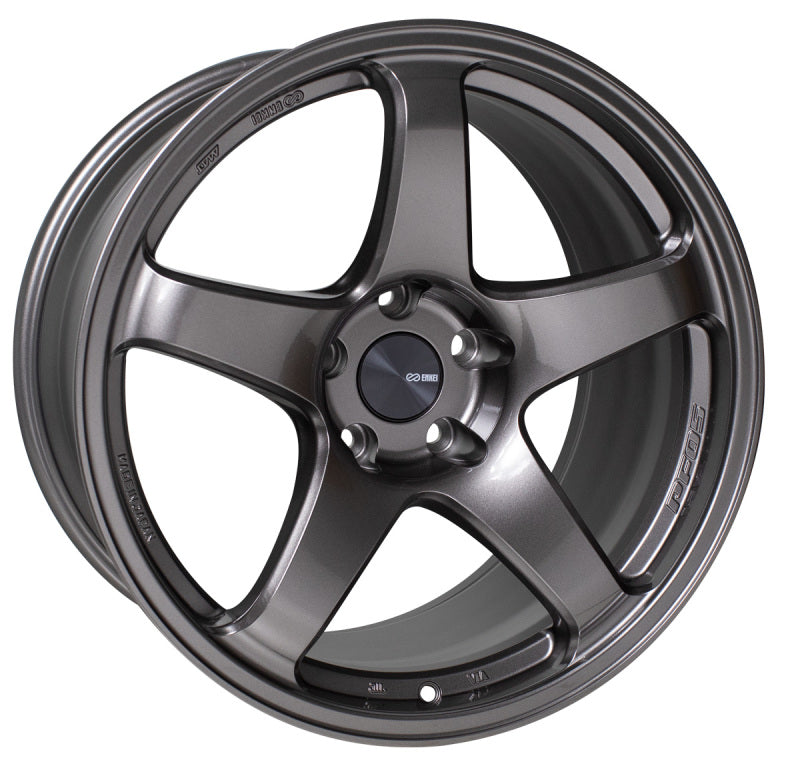 Enkei PF05 18x9 45mm Offset 5x114.3 75mm Bore Dark Silver Wheel