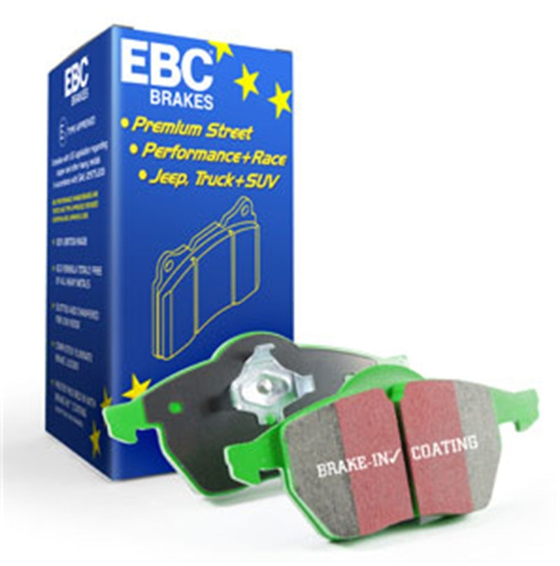 EBC Subaru 08-14 WRX / 12+ Subaru BRZ  Greenstuff Rear Brake Pads