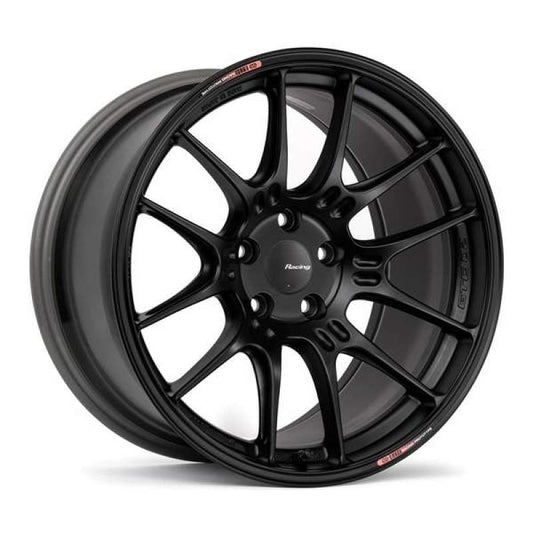 Enkei GTC02 19x8.5 5x112 27mm Offset 66.5mm Bore Matte Black Wheel