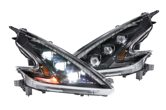 XB LED Headlights: Nissan 370Z (09-21) (Pair / ASM / LHD)