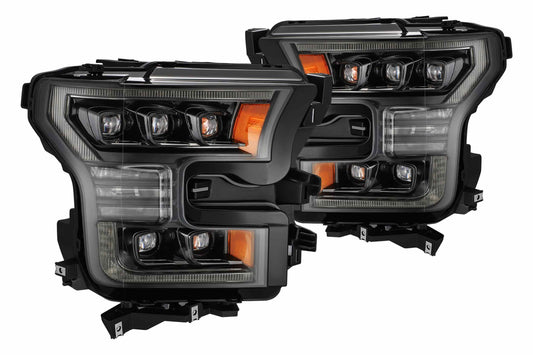 ARex Nova LED Headlights: Ford F150 (15-17) - Black (Set)