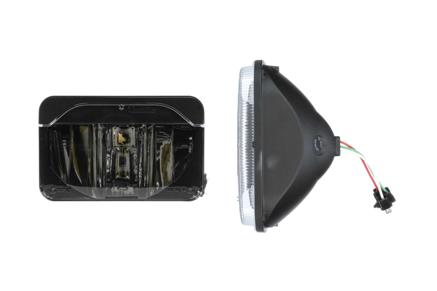 Truck-Lite 4x6in Universal LED Headlight (Each / High Beam / 27645C)