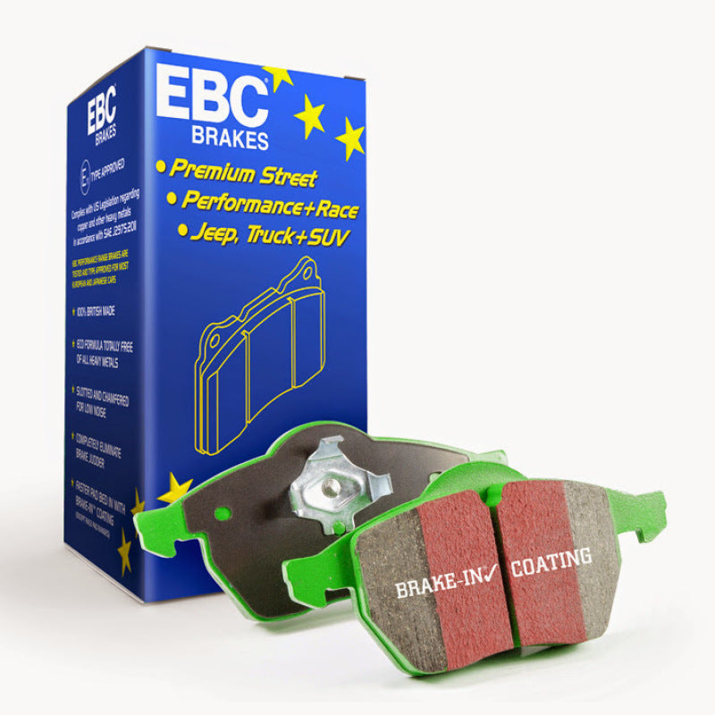 EBC Subaru 08-14 WRX / 12+ Subaru BRZ  Greenstuff Rear Brake Pads