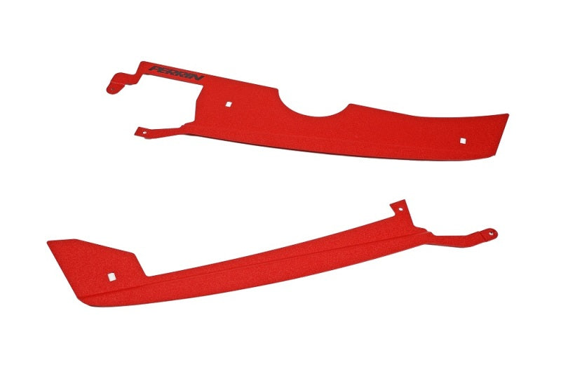 Perrin 2022+ Subaru WRX Radiator Shroud - Red Wrinkle