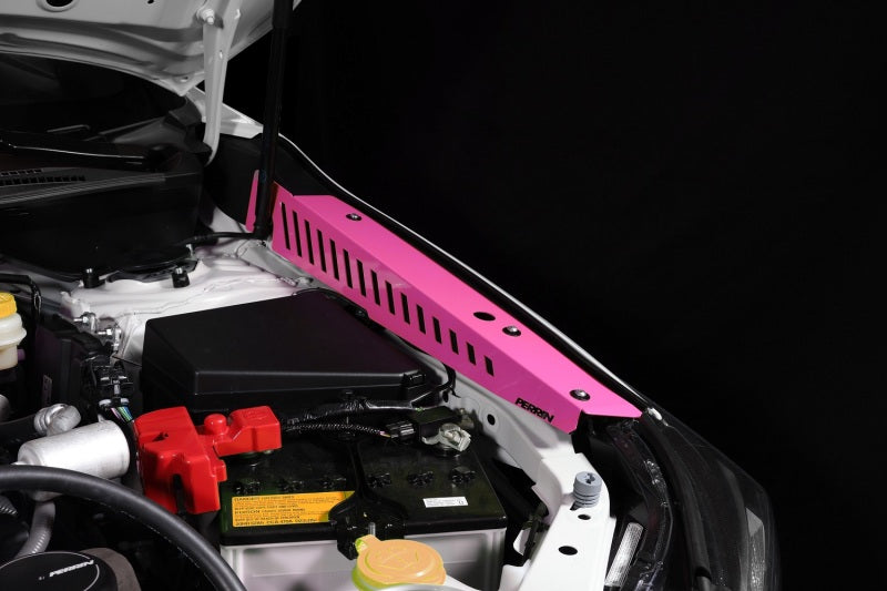 Perrin 2022+ Subaru WRX Fender Shroud Set - Hyper Pink