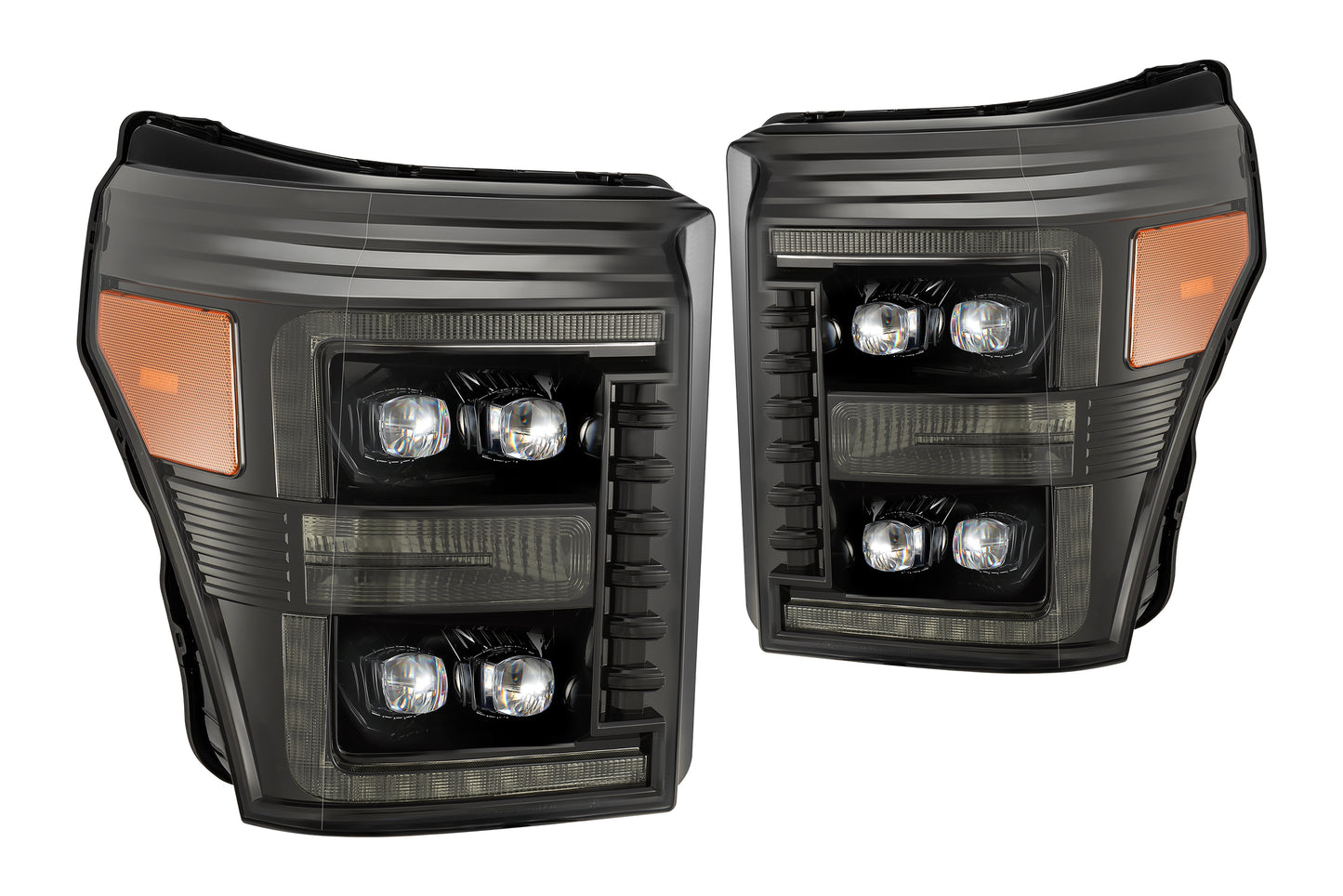 ARex Nova LED Headlights: Ford Super Duty (11-16) - Alpha-Black (Set)