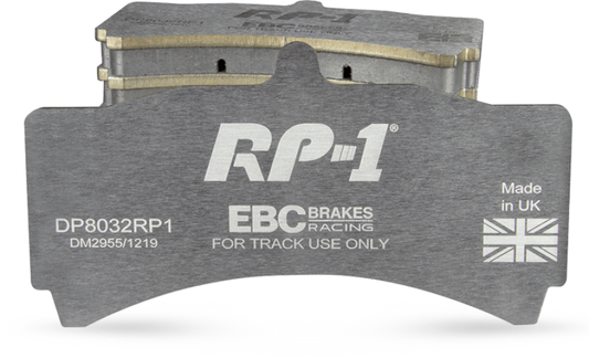 EBC Racing 15-17 Ford Mustang 3.7L RP-1 Race Front Brake Pads