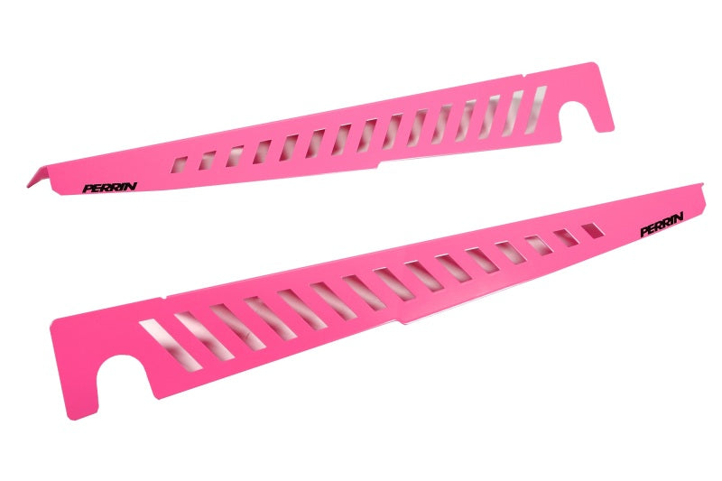 Perrin 2022+ Subaru WRX Fender Shroud Set - Hyper Pink