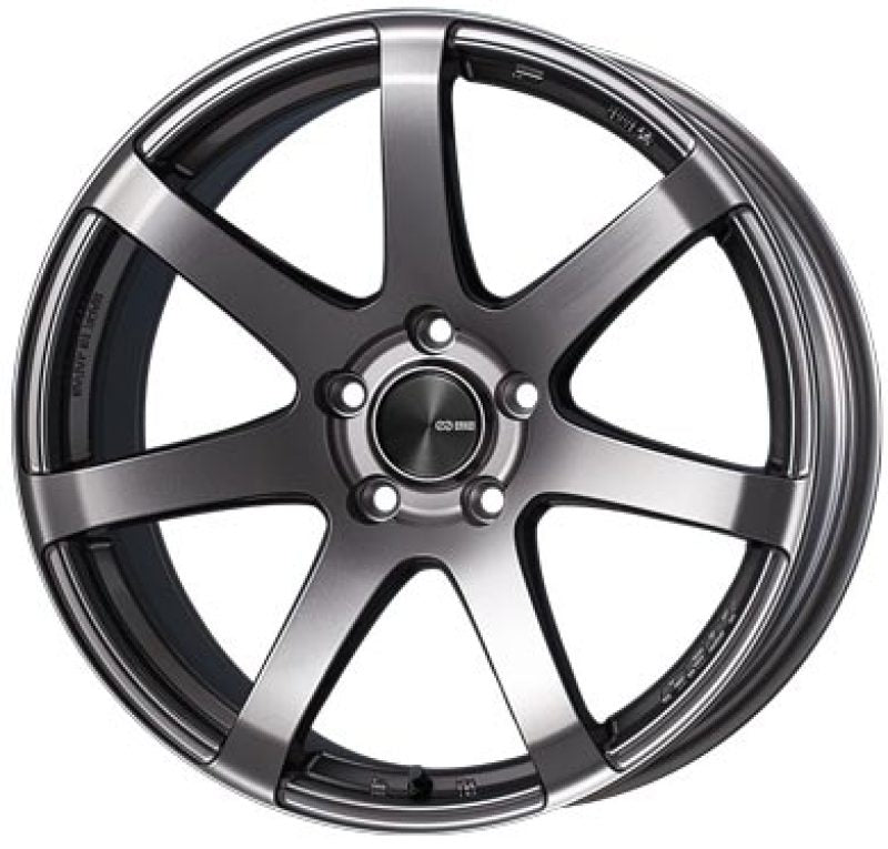 Enkei PF07 17x7.5 5x114.3 45mm Offset Dark Silver Wheel