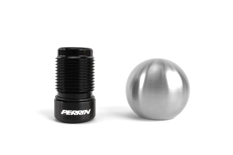 Perrin 15-24 Subaru WRX 2.0in. SS Ball Shift Knob (w/Rattle Fix) - Brushed