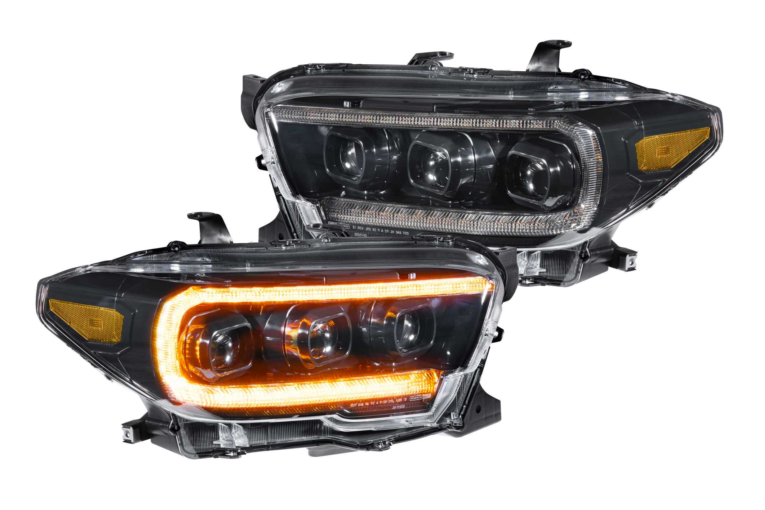 Toyota Tacoma (16+) Morimoto XB LED Headlights (Amber DRL) – Circuit Demon