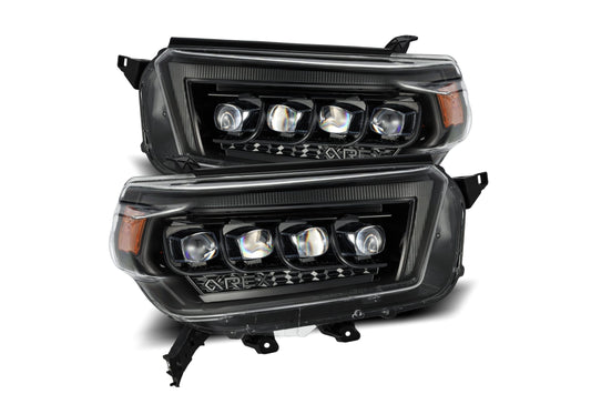 Arex Nova LED Headlights: 4Runner (10-13) - Alpha-Black (Set)