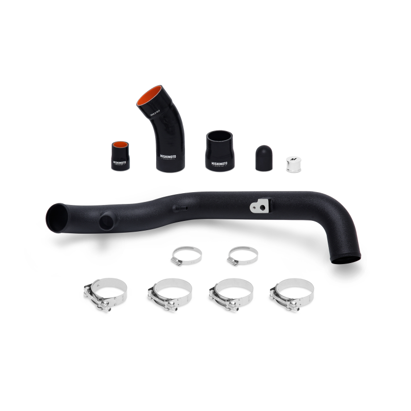 Mishimoto 2014+ Ford Fiesta ST Cold-Side Intercooler Pipe Kit - Wrinkle Black