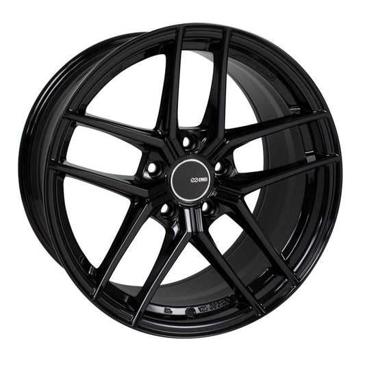 Enkei TY5 18x8.5 5x114.3 35mm Offset 72.6mm Bore Black Wheel (MOQ 40)