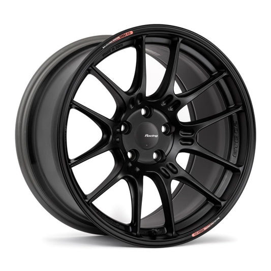 Enkei GTC02 19x9.5 5x112 27mm Offset 66.5mm Bore Matte Black Wheel