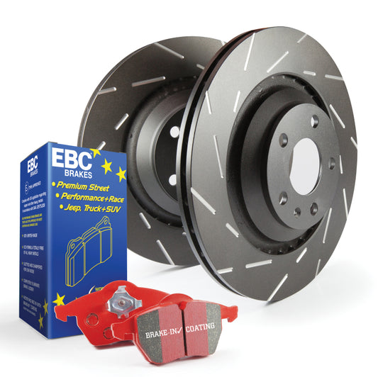 EBC Front Redstuff Pads and USR Rotors 2015-2021 Subaru WRX