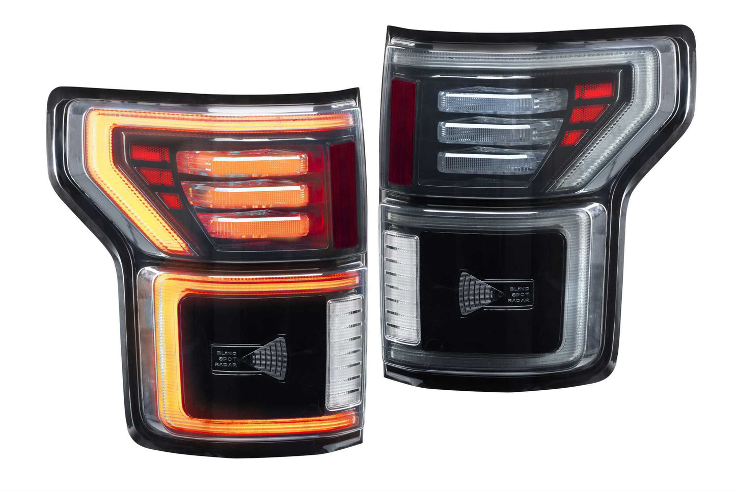 XB LED Tail Lights: Ford F150 (15-20) (Pair / Smoked)