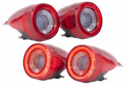 XB LED Tail Lights: Ferrari F430 (05-10) (Set/Red)