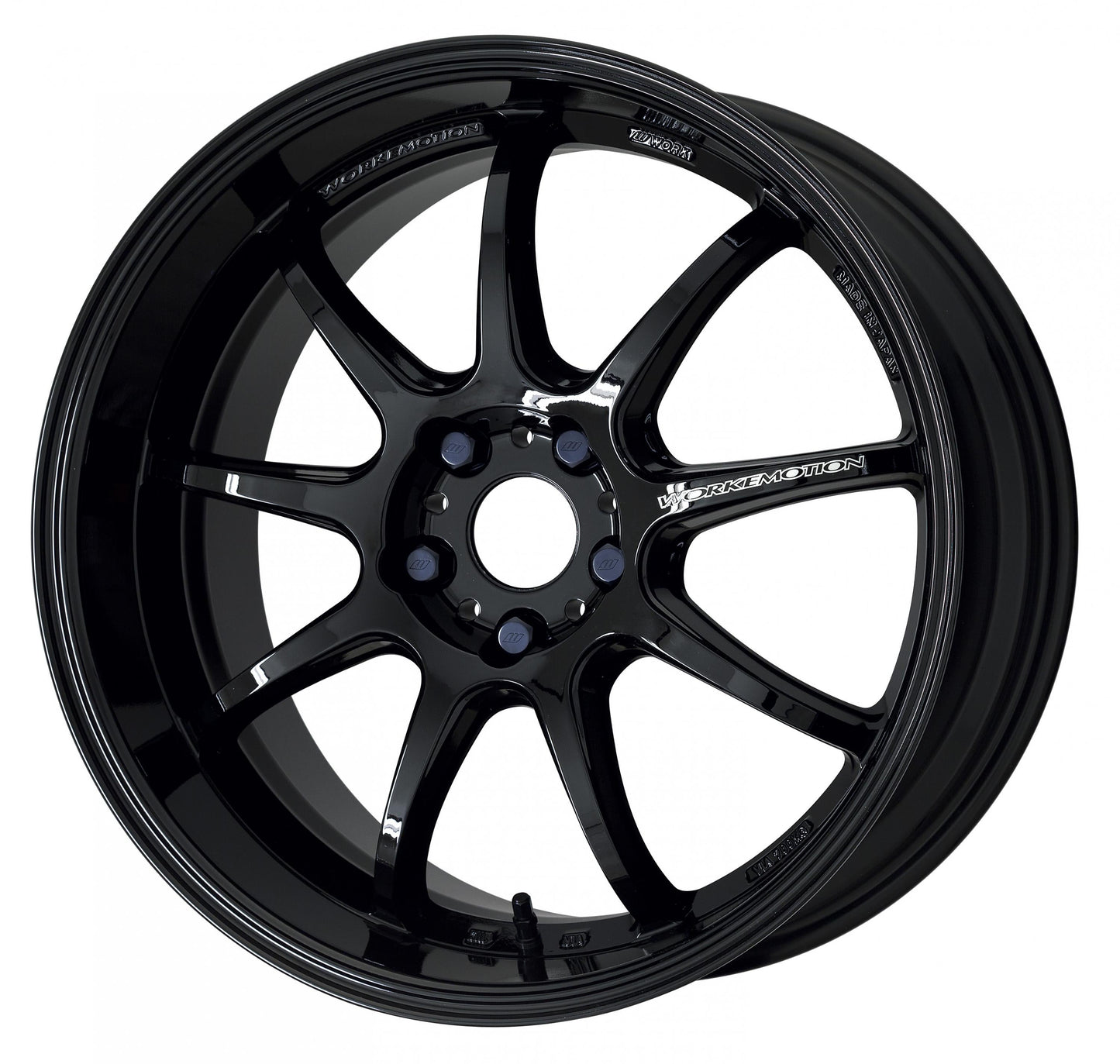 Work D9R 19x9.5 +38 Gloss Black 5X114.3