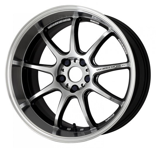 Work D9R 18x10.5 +12 GT Silver Cut Clear 5X114.3