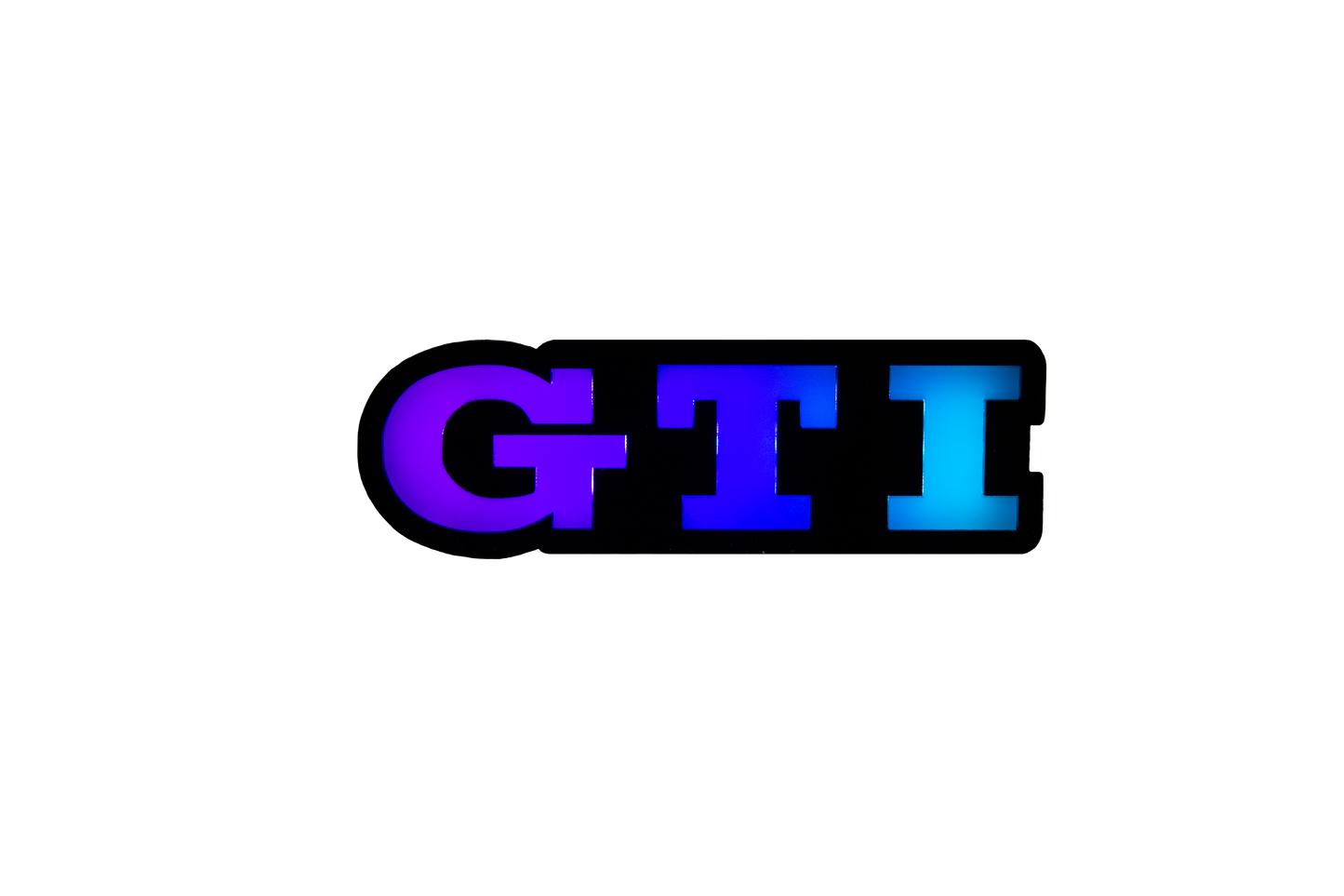 Lit Logos GTI Badge