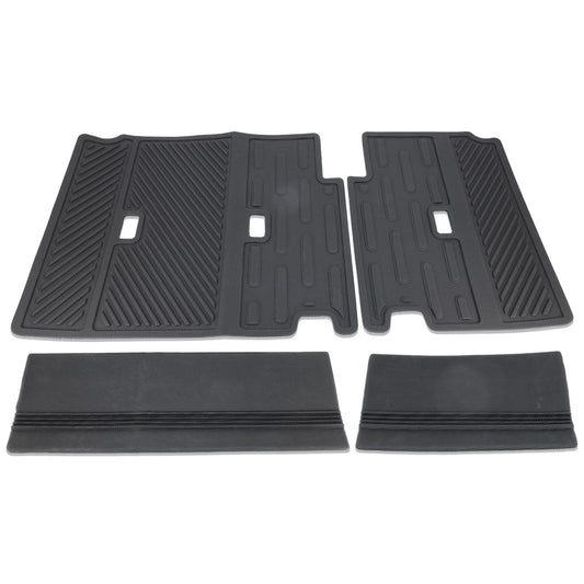 IAG I-Line 4PC Molded Rear Seat Protector Mats For 2021+ Ford Bronco Four Door