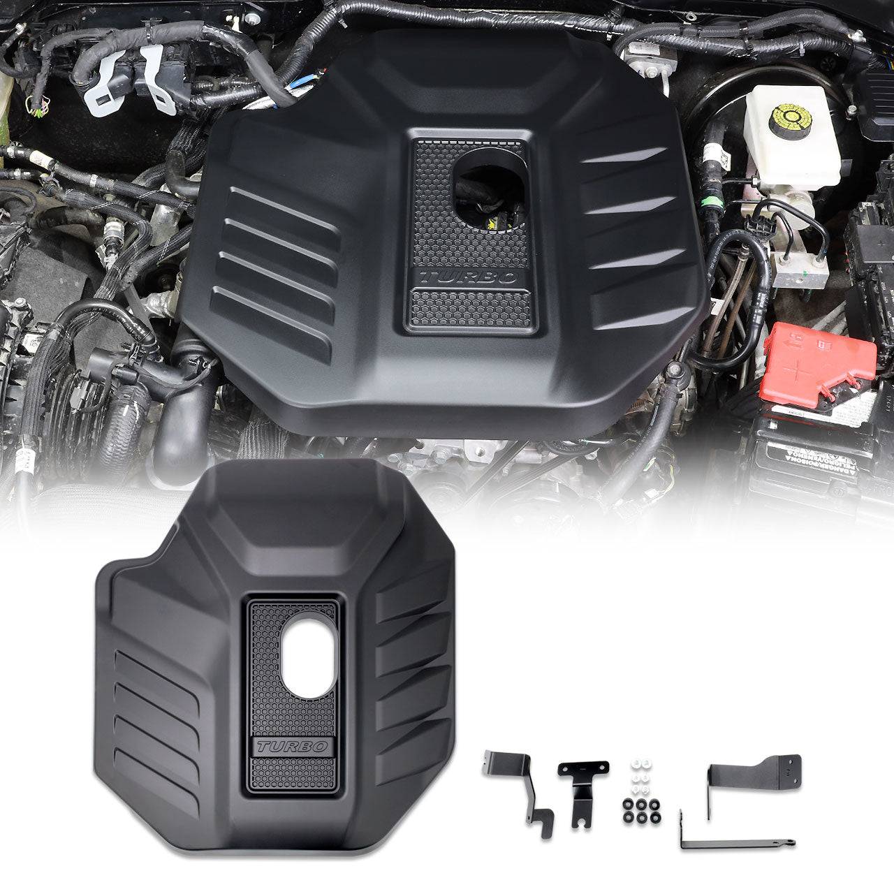 IAG I-Line Engine Cover For 2.3L 2021+ Ford Bronco