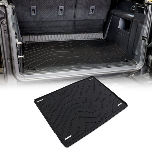 IAG I-Line TPE Terrain Pattern Molded Trunk Mat For 2021+ Ford Bronco Four Door