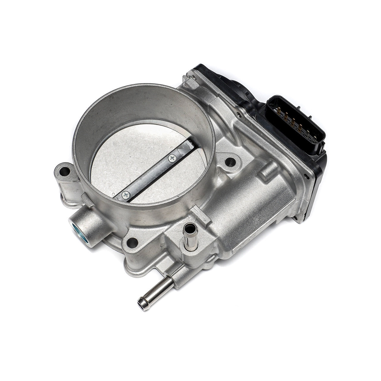 IAG Big Bore 76mm Throttle Body W/ Electronics & Silver Adapter Package For Subaru STI Process West Intake Manifolds