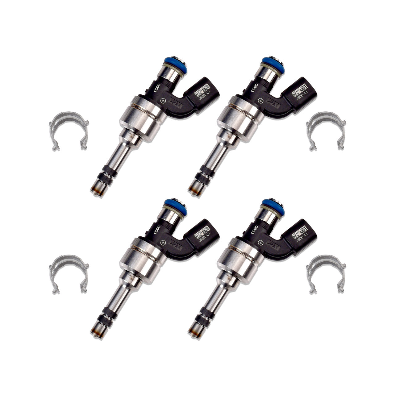 IAG Fuel Injector Set With Clips For 2015-2021 WRX Subaru FA20F