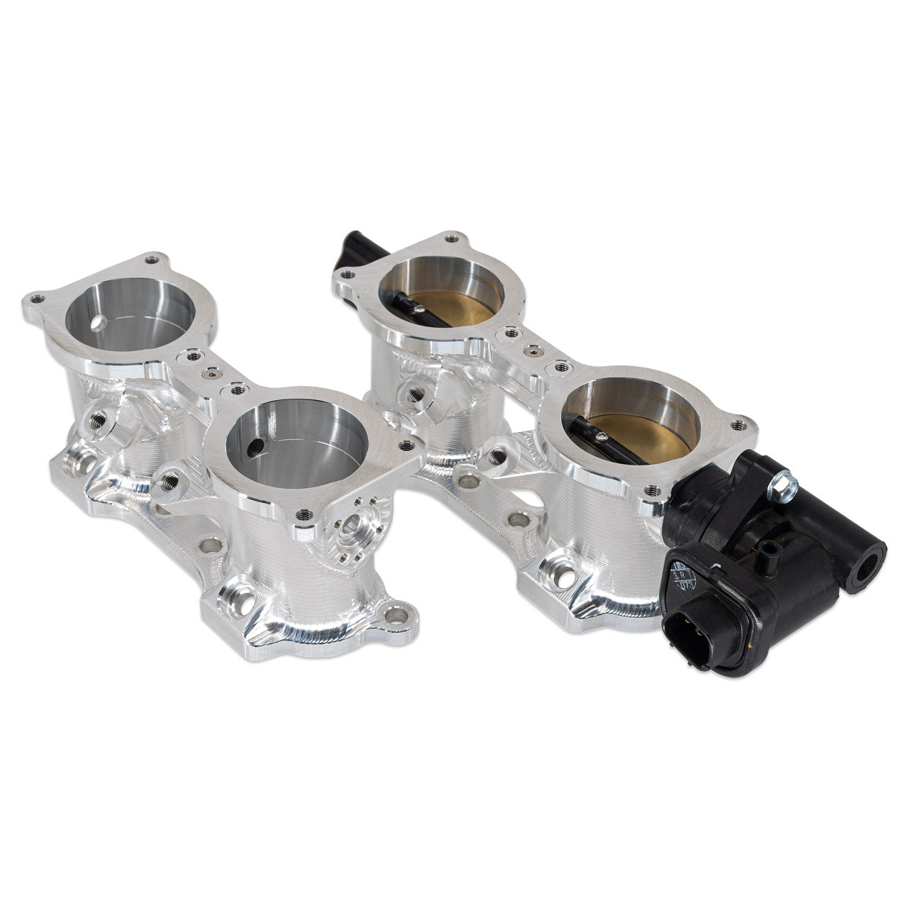 IAG V3 Top Feed TGV Housings With Butterfly Pass Thru (Black) (06-14 WRX 07+ STI 07-12 LGT 09-13 FXT)