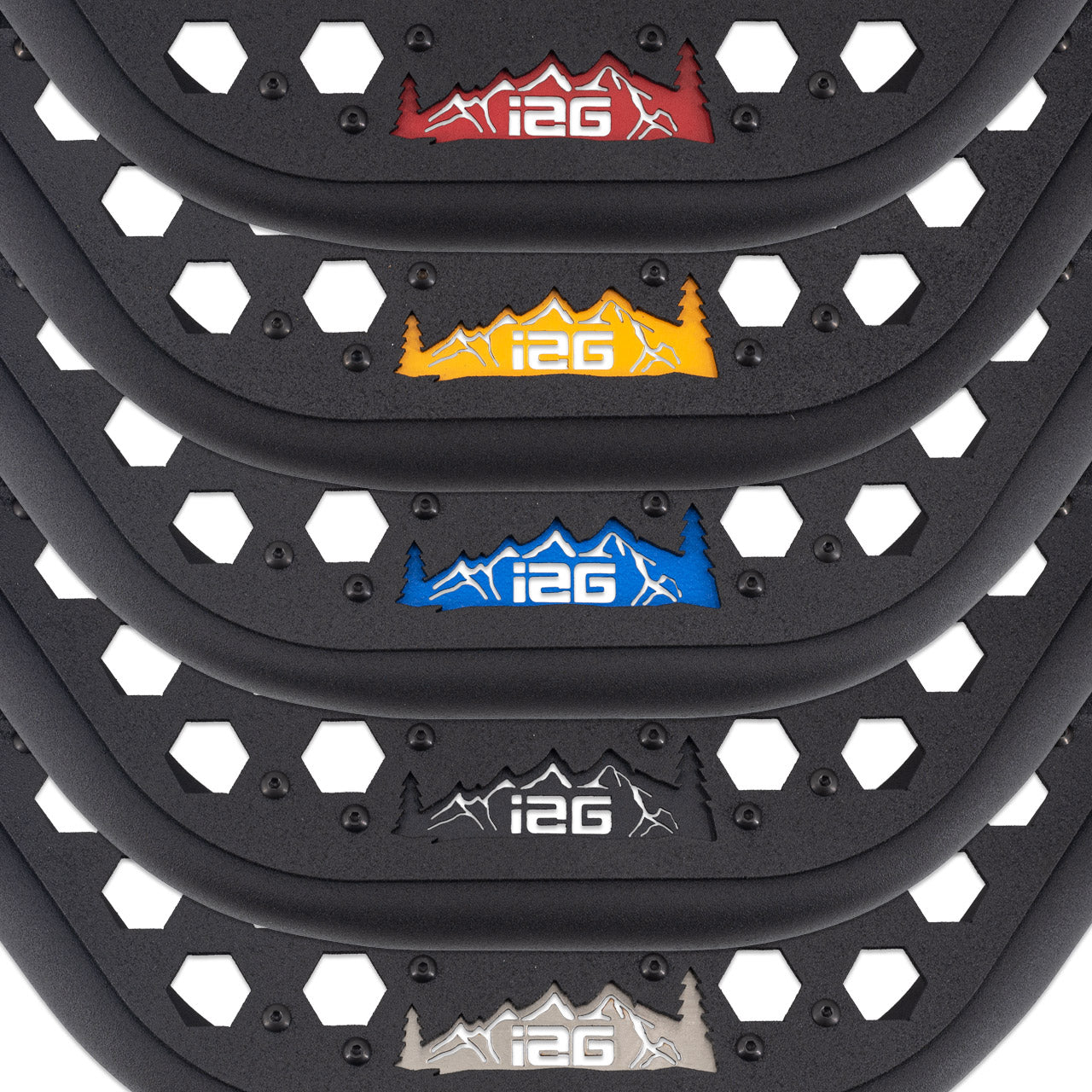 IAG V1 EZ-Step Add-on For 2021+ Ford Bronco 4 Door - Black Logo (Set Of 4)