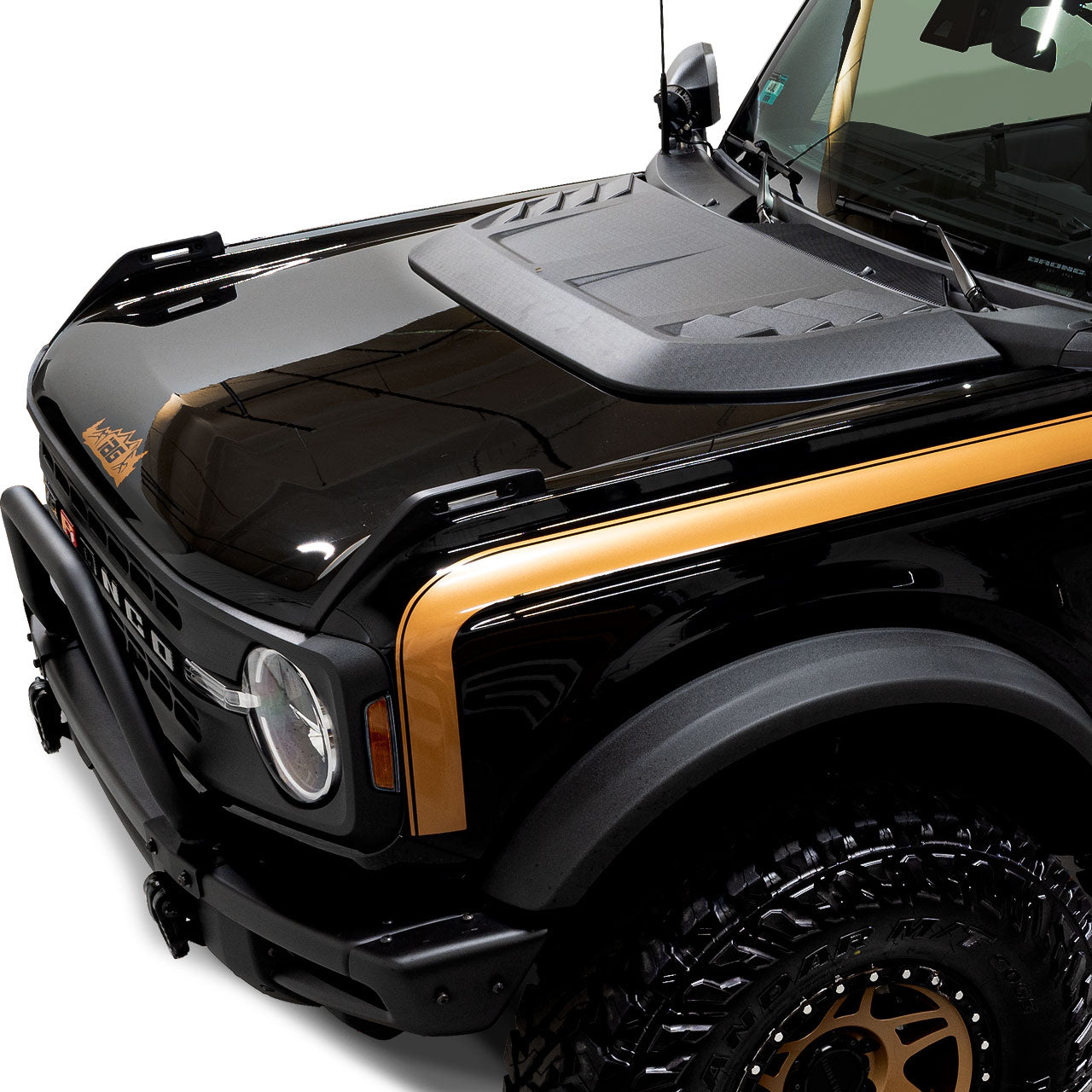 IAG I-Line Non-Functional Hood Scoop For 2021+ Ford Bronco