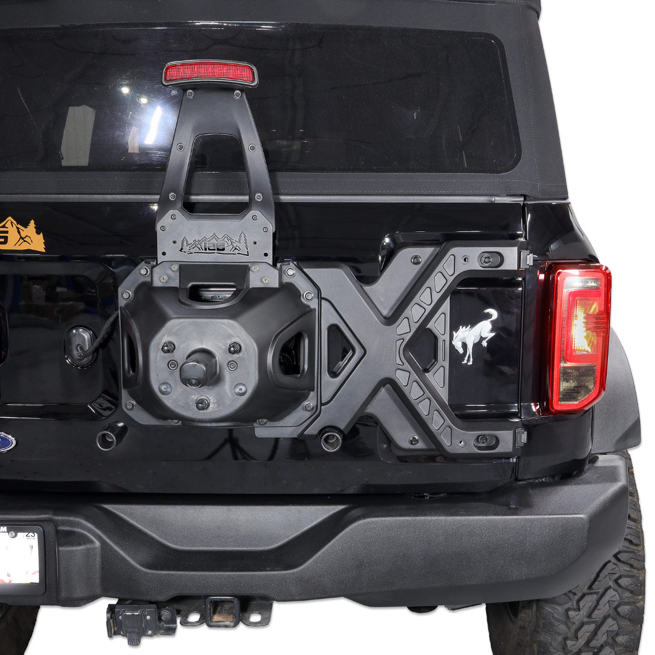 IAG X-Brace Tailgate Hinge Reinforcement For 21+ Bronco