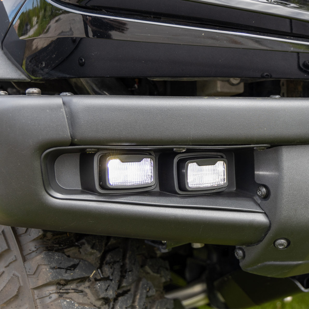 IAG I-Line 4 Lamp Raptor Style Fog Light Kit For Use With Modular Bumper 2021+ Ford Bronco