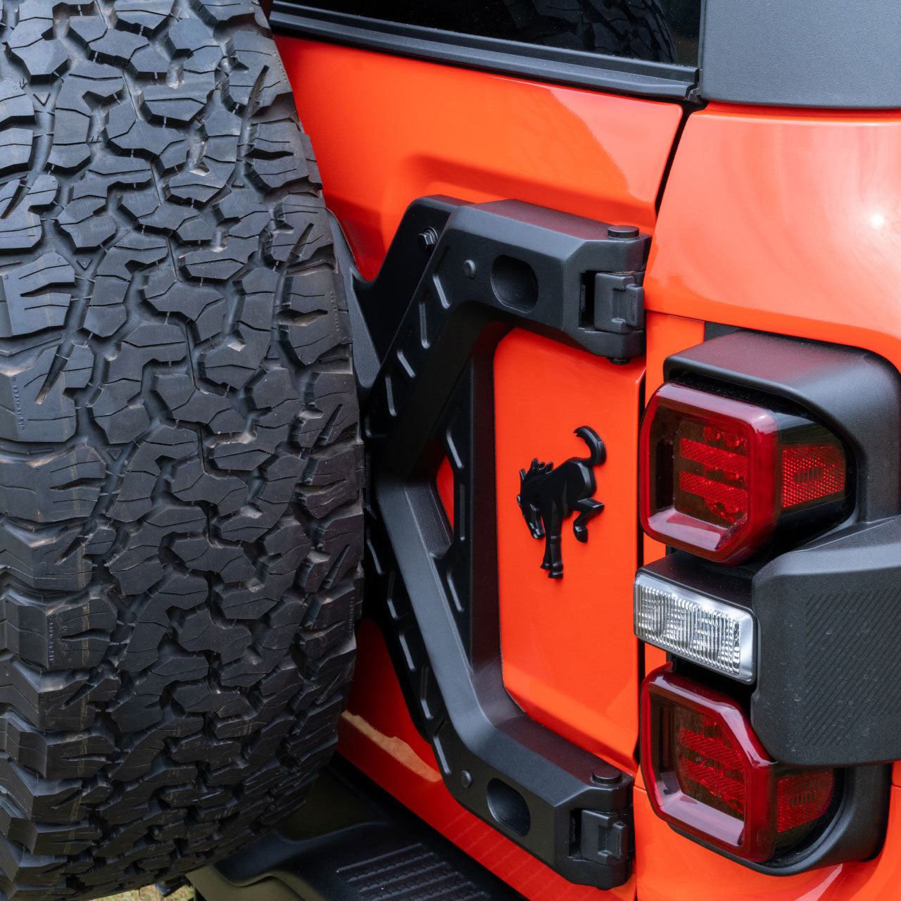 IAG X-Brace Tailgate Hinge Reinforcement For 22+ Bronco Raptor