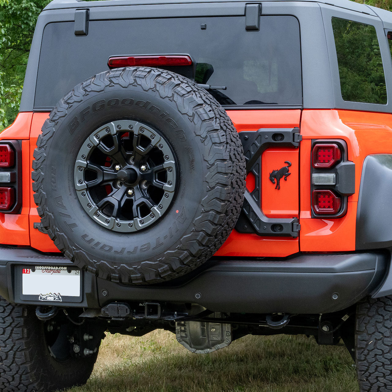 IAG X-Brace Tailgate Hinge Reinforcement For 22+ Bronco Raptor