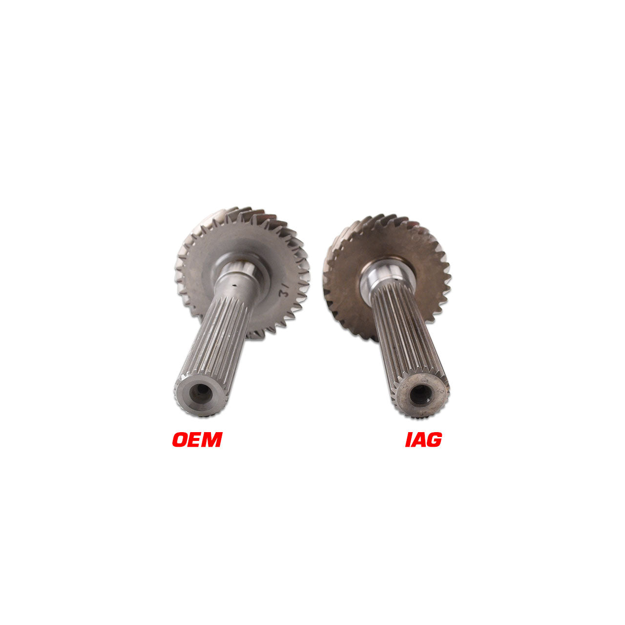 IAG Performance Chromoly Transfer Gears For 1:1 Transmission (04-05 6-Speed STI).