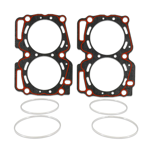 IAG Fire-Lock 2.5L Subaru Head Gaskets (1 Pair W/ Fire-Lock Rings) For EJ25 / EJ257 100mm .051" For 14mm Head Studs