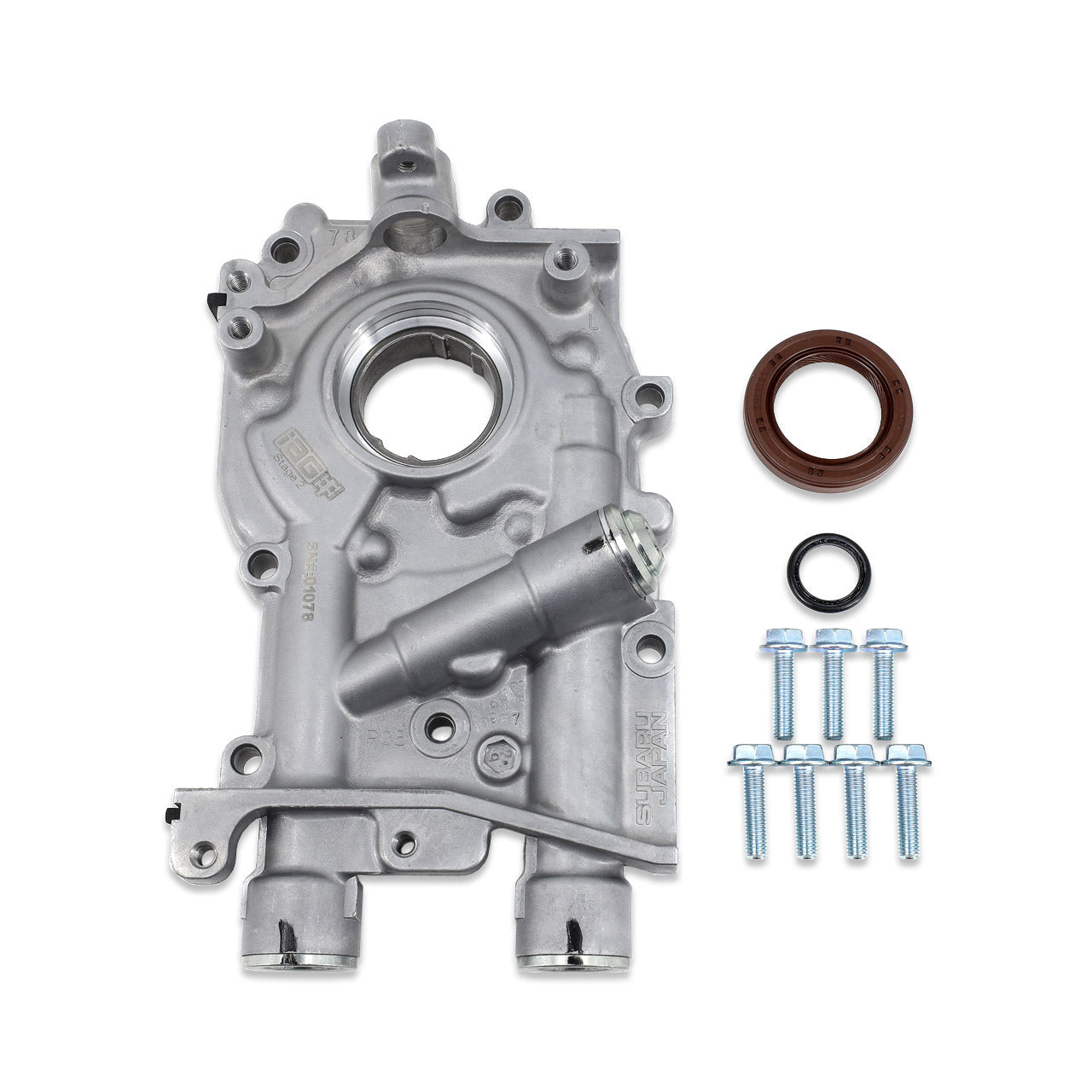 IAG Performance Stage 2 EJ25 11mm Oil Pump For 04-21 STI 06-14 WRX 05-09 LGT 04-13 FXT