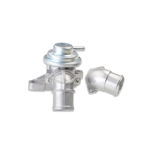 IAG Replacement Blow Off Valve Elbow For 2002-07 WRX 2004-21 STI (Silver Finish).