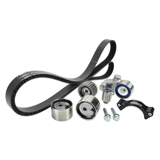 IAG Timing Belt Kit With IAG Black Racing Belt Timing Guide Adjustable Idlers & Tensioner For 02-14 WRX 04-21 STI