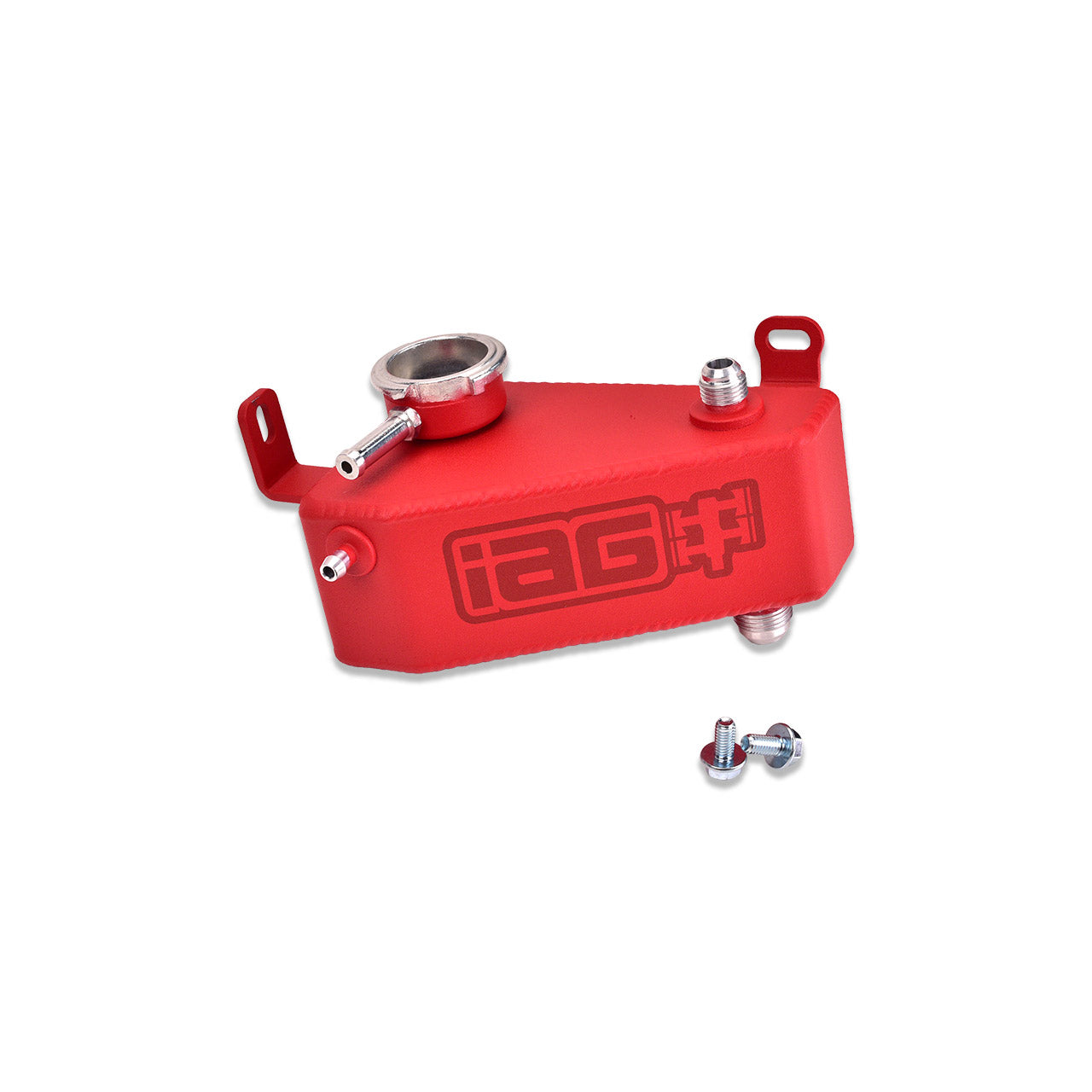 IAG Coolant Expansion Tank For 02-07 Subaru WRX 04-07 STI (Red).