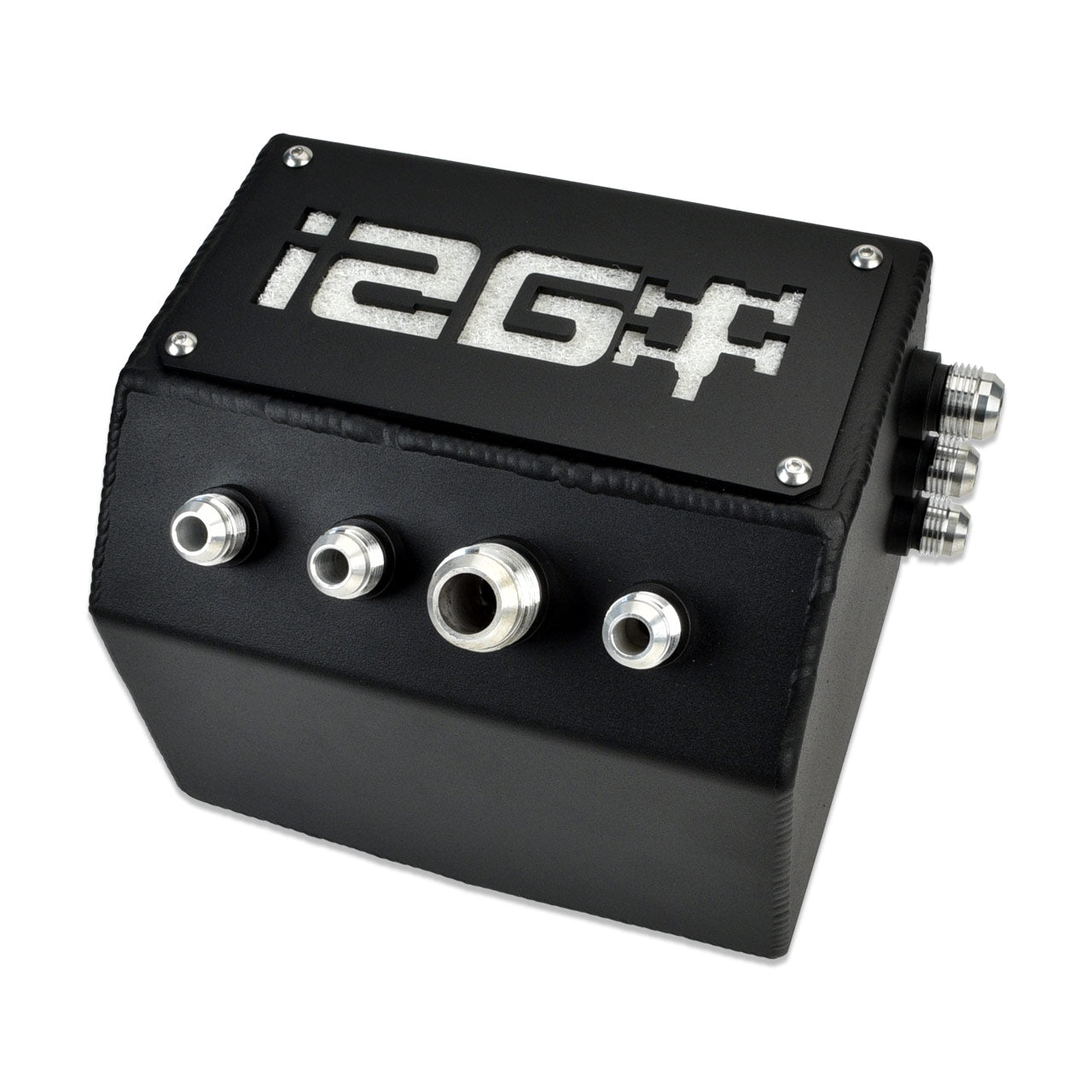 IAG Universal Drag Catch Can - Black Finish