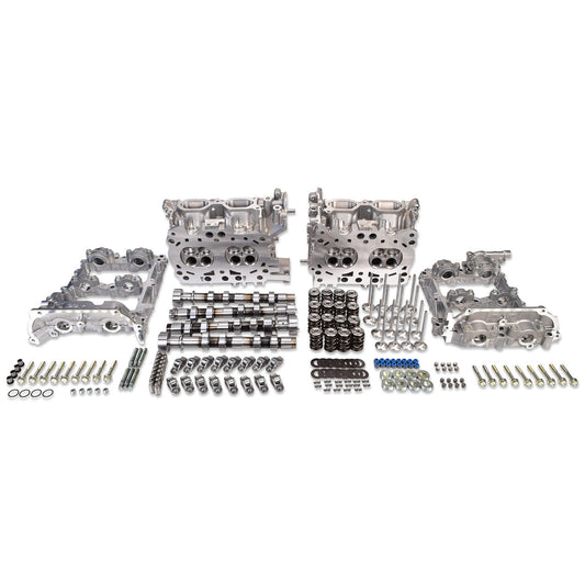 IAG 1000 CNC Ported Drag AW20 Cylinder Head Package W/ Kelford B "280" Cams Cam Towers Lifters & Rockers For 2015-21 WRX