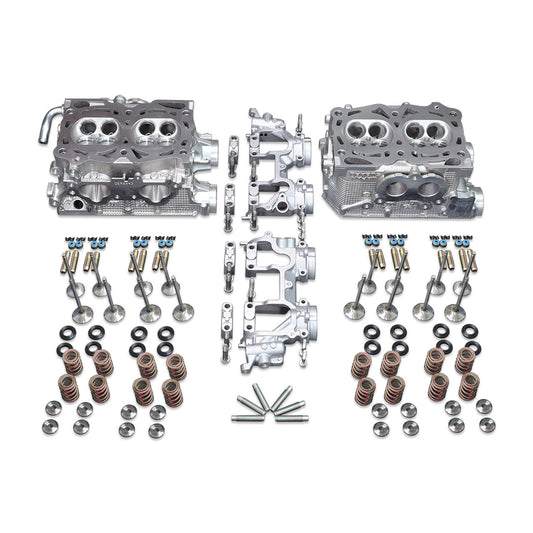 IAG 1150 CNC Ported Drag W25 Cylinder Heads Package (No Cams & Lifters) For 08-18 STI