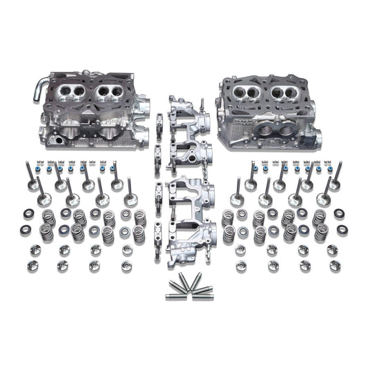 IAG 550 Street S20 Cylinder Heads Package W/ Combustion Mod (No Cams / Lifters) For 02-05 WRX