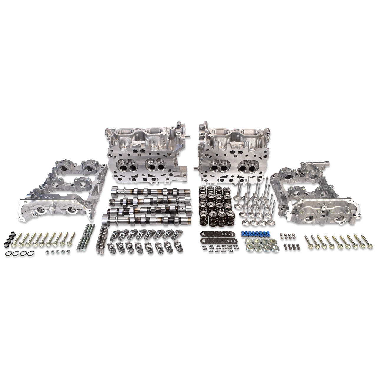 IAG 800 CNC Pocket Ported AW20 Competition Cylinder Head Package W/ Kelford A "272" Cams Cam Towers Lifters & Rockers For 2015-21 WRX